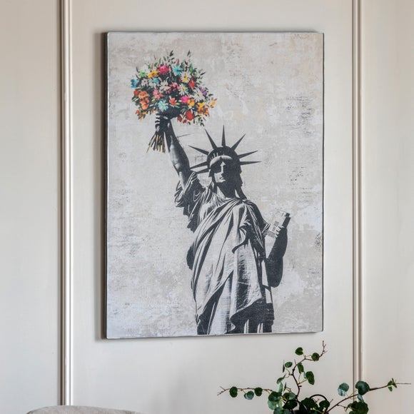 Cedar and Sage NY Urban Abstract 1 Framed Canvas