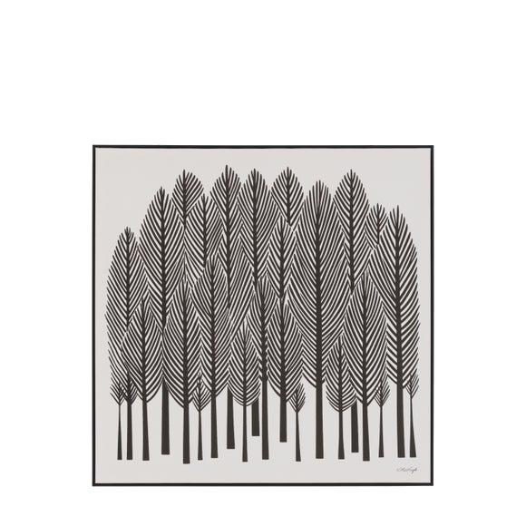 Cedar and Sage Reaching High Framed Canvas
