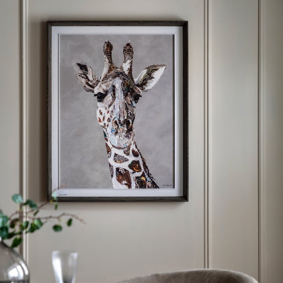 Cedar and Sage Wildlife Portait 1 Framed Canvas