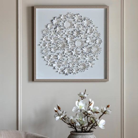 View Cedar And Sage Floral Detail Framed Wall Art View Cedar And Sage Floral Detail Framed Wall Art