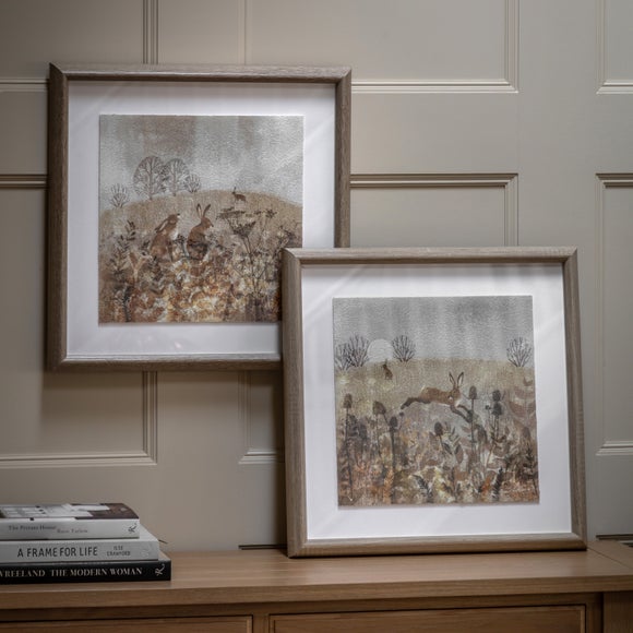 Cedar & Sage Set of 2 Spring Scene Framed Prints