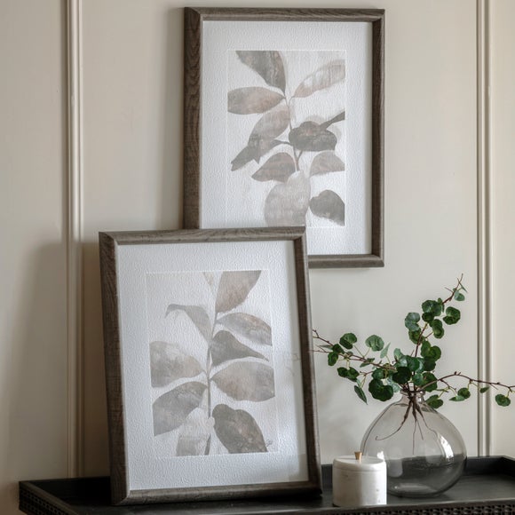 Cedar & Sage Set Of 2 Natural Rhythm Framed Prints