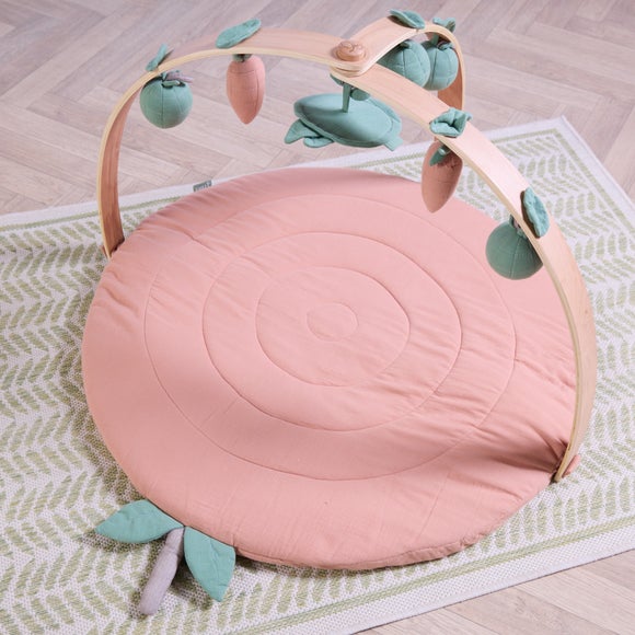 Tutti Bambini Good Life Luxury Wood and Muslin Playgym