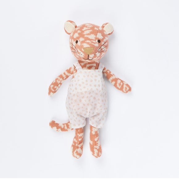 Tutti Bambini Love Cats Knitted Toy Luca Leopard