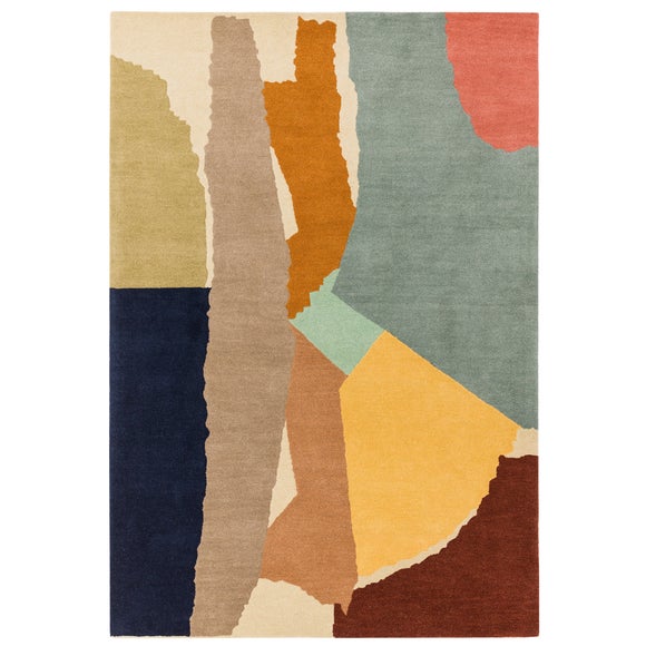 Asiatic Reef Abstract Wool Rug