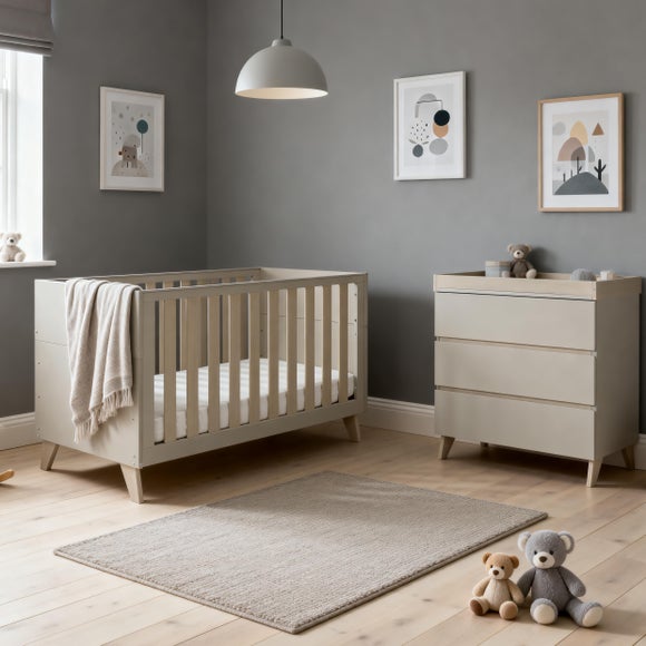 Babymore Dante 2 Piece Nursery Room Set