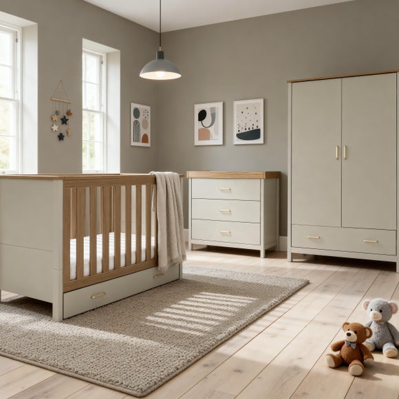 Babymore Mira 3 Piece Nursery Room Set