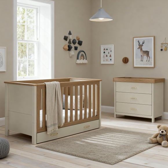 Babymore Mira 2 Piece Nursery Room Set