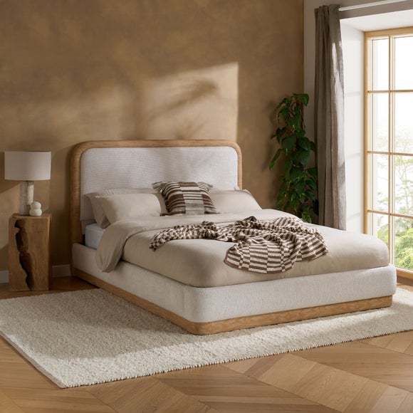 View Girona Chenille Bed Frame