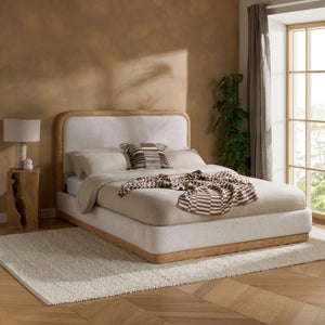 Girona Chenille Bed Frame
