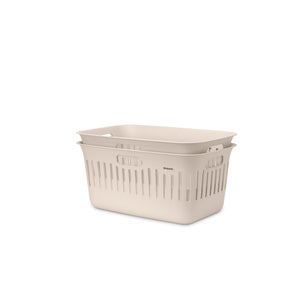 Brabantia Collectit Set Of 2 40l Laundry Baskets