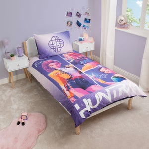 K-pop Demon Hunters Unite Digital Duvet Cover & Pillowcase Set