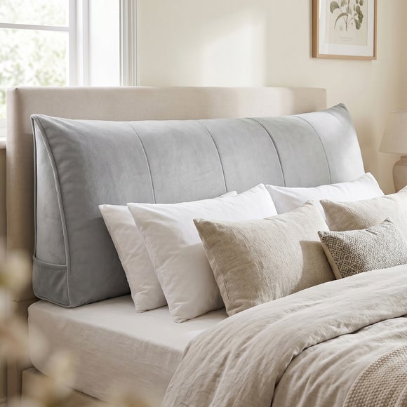 Velvet Headboard Bolster Cushion