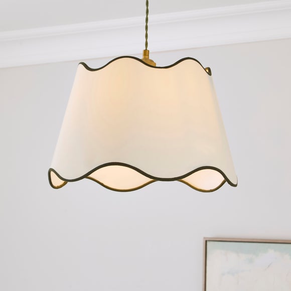 Scalloped Edge Easy Fit Lamp Shade