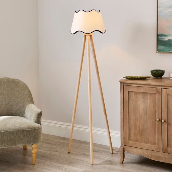 Photo 3 of Scalloped Edge Easy Fit Lamp Shade