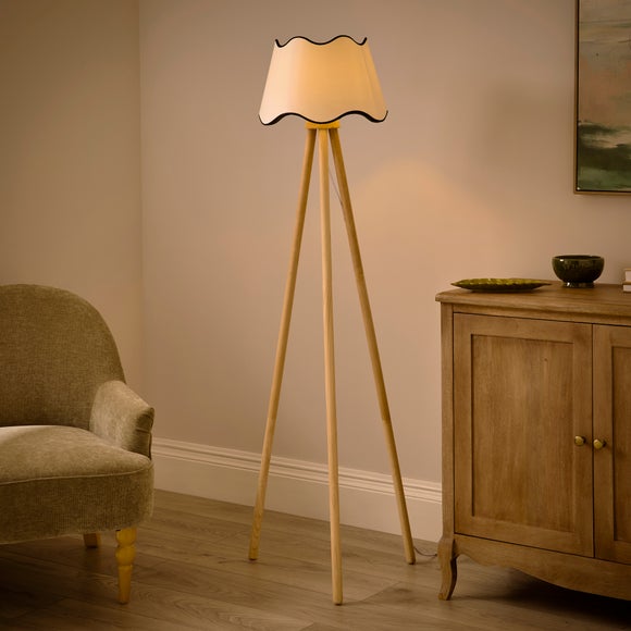 Photo 4 of Scalloped Edge Easy Fit Lamp Shade