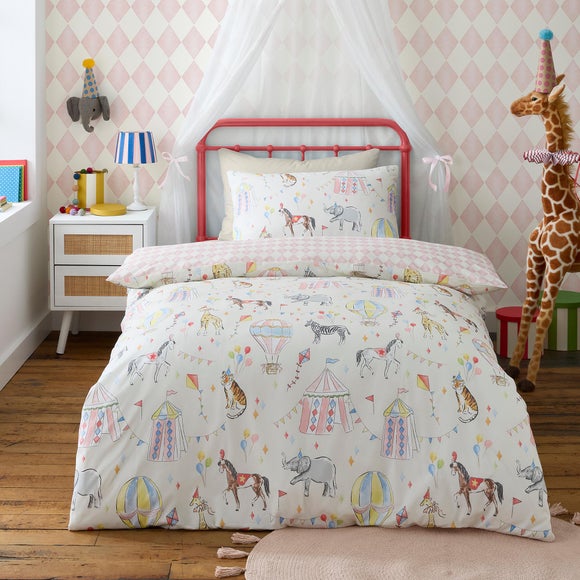 Bedlam Circus Time Duvet Cover & Pillowcase Set
