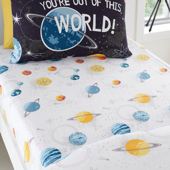 Bedlam Outer Space Single Fitted Sheet