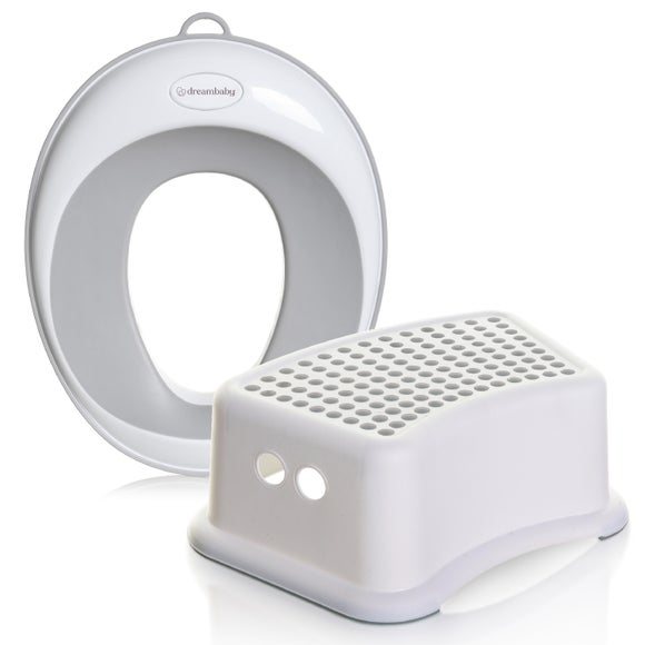 Dreambaby Contoured Potty Seat and Step Stool Bundle