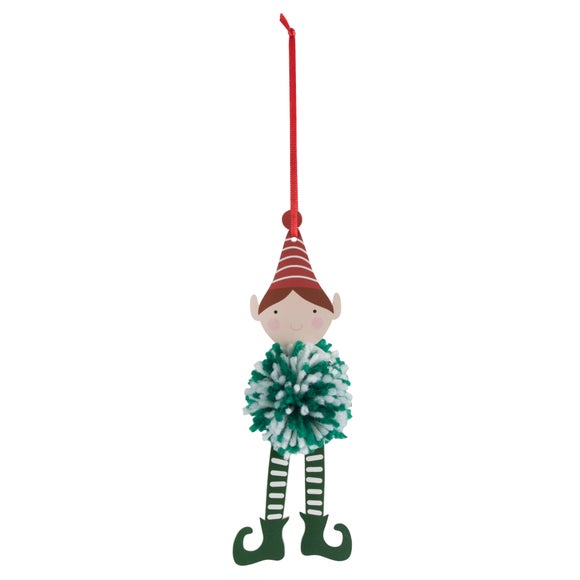 Trimits Elf Pom Pom Decoration