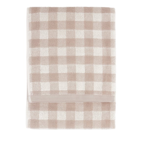 Photo 4 of Yard Barton Check Cotton Towel Photo 4 of Yard Barton Check Cotton Towel