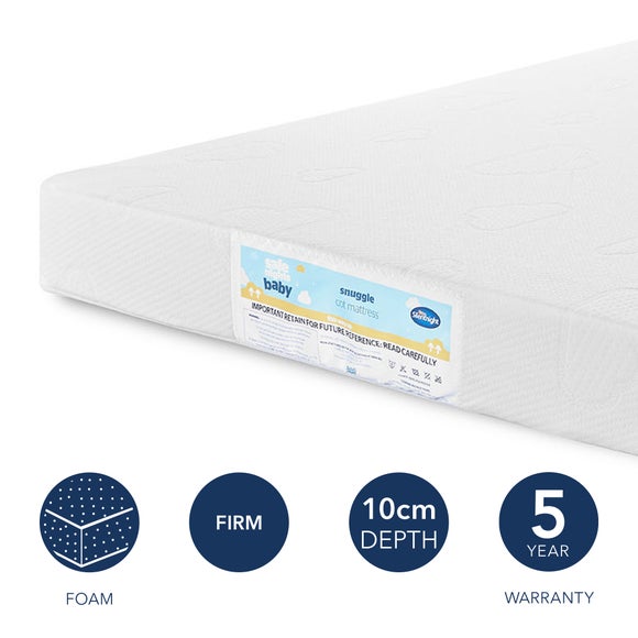 Return - Safe Nights Snuggle Breathable Cot Mattress - Cot
