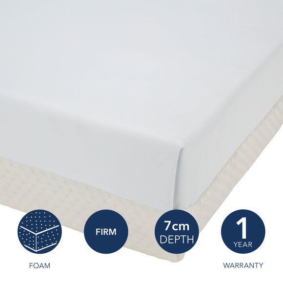 Return - CuddleCo Lullaby Hypoallergenic Bamboo Foam Mattress - Cot