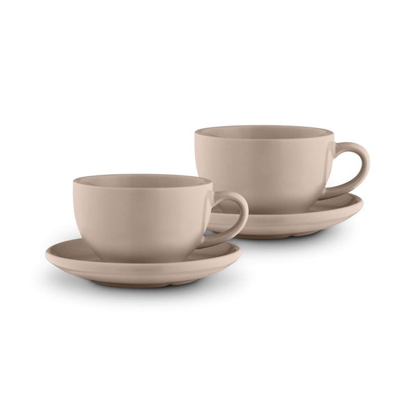 Barbary and Oak Nattura Americano Cup and Saucer Set