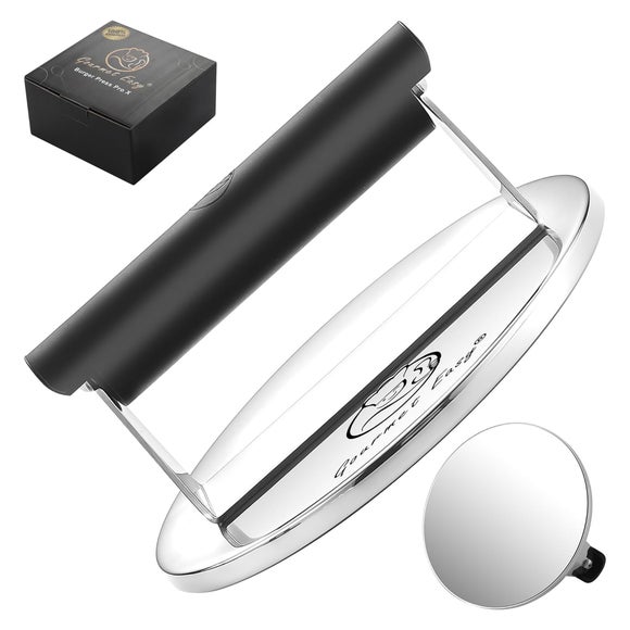 Gourmet Easy Stainless Steel Smash Burger Press