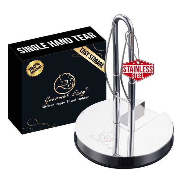 View Gourmet Easy Stainless Steel Kitchen Towel Holder View Gourmet Easy Stainless Steel Kitchen Towel Holder
