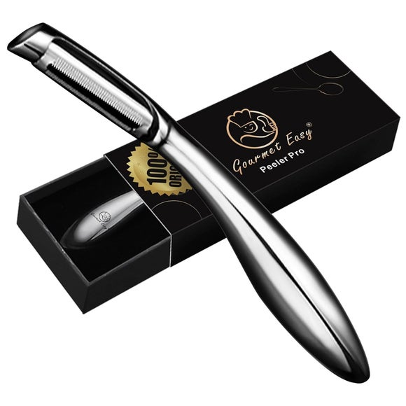 Gourmet Easy I Shaped Stainless Steel Peeler