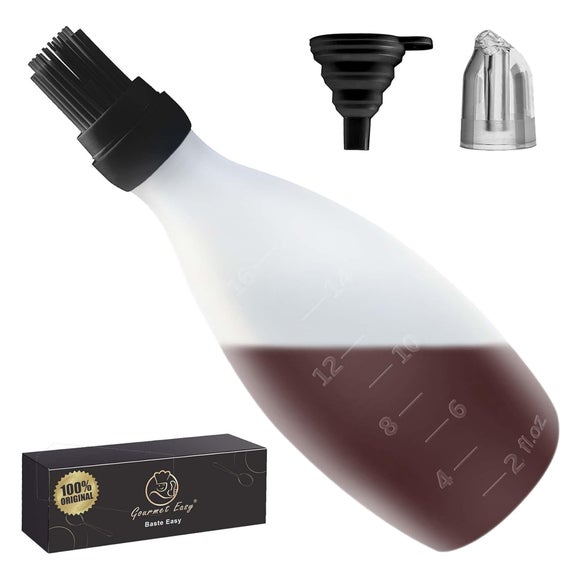 Gourmet Easy Silicone Basting Brush Sauce Bottle