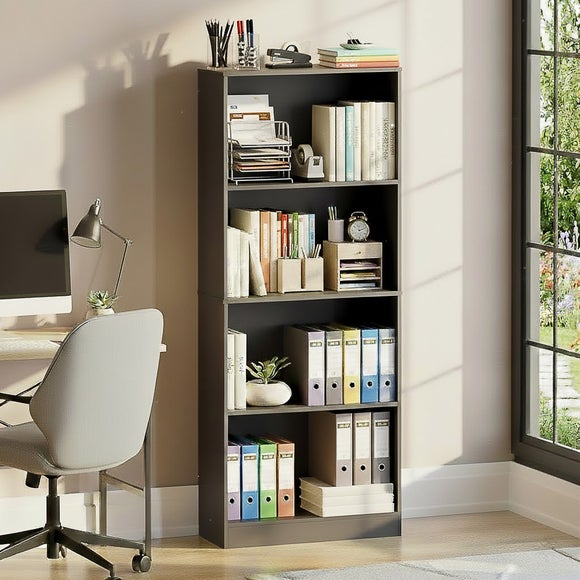 Cambridge 4 Tier Large Bookcase
