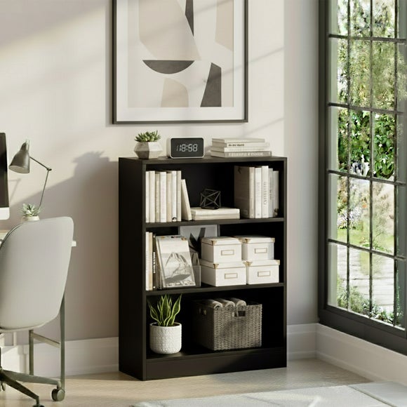 Cambridge 3 Tier Low Bookcase