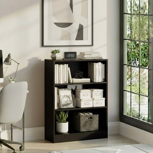 Cambridge 3 Tier Low Bookcase