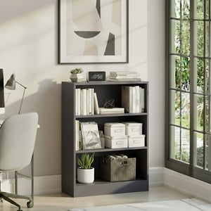 Cambridge 3 Tier Low Bookcase