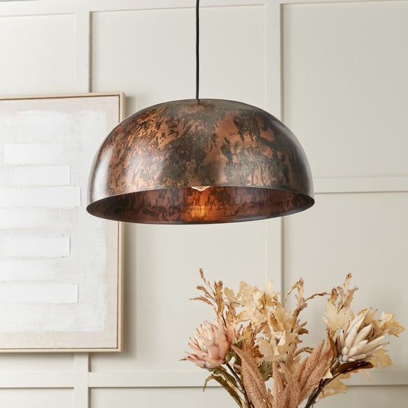 Return - Pacific Lifestyle Mason Adjustable Domed Pendant Light