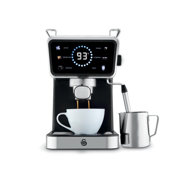 Swan Retro Pump Espresso Digital Coffee Machine