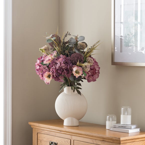 Artificial Paige Mixed Mauve Bouquet