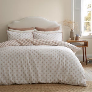 Emily Bond Jaipur Leaves 100 Cotton Duvet Cover & Pillowcase Set