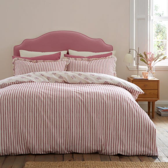 Photo 2 of Emily Bond Hand Gathered Posy 100 Cotton Duvet Cover & Pillowcase Set
