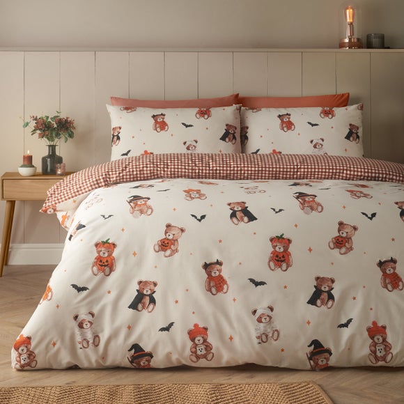 Catherine Lansfield Scare Bear Duvet Cover & Pillowcase Set