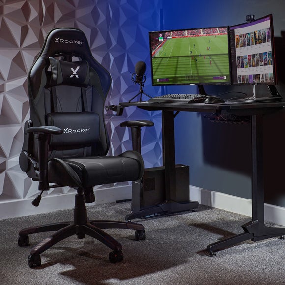Return - X Rocker Agility Junior Esports Gaming Chair, Black