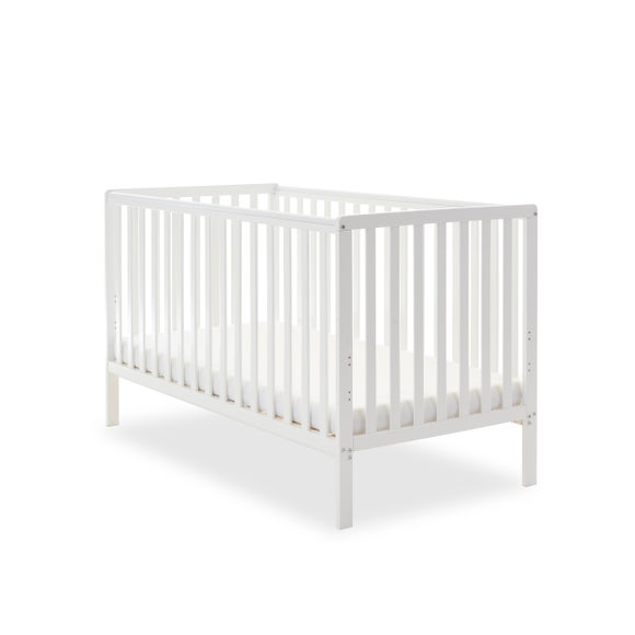 Return - Obaby Bantam Cot Bed, White Pine