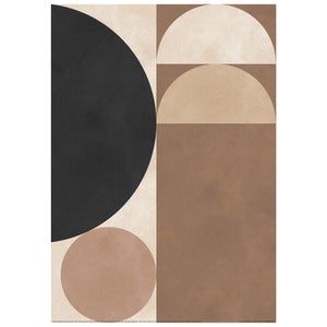 Neutral Abstract A3 Print