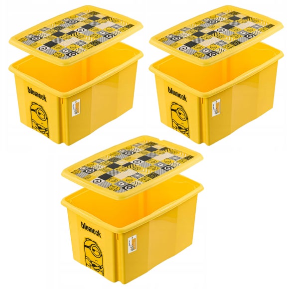 Keeeper Minions Set of 3 Turning Stacking Boxes
