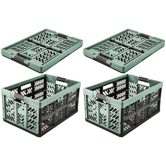 Keeeper Set of 2 Strong Folding Storage Box
