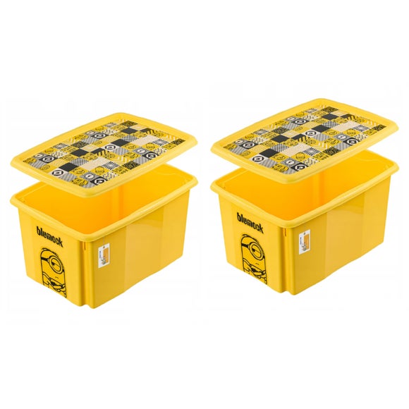 Keeeper Minions Set of 2 Turning Stacking Boxes