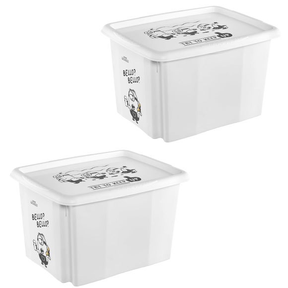 Keeeper Minions Set of 2 Turning Stacking Boxes