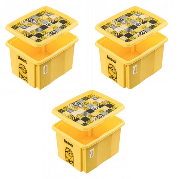 Keeeper Minions Set of 3 Turning Stacking Boxes